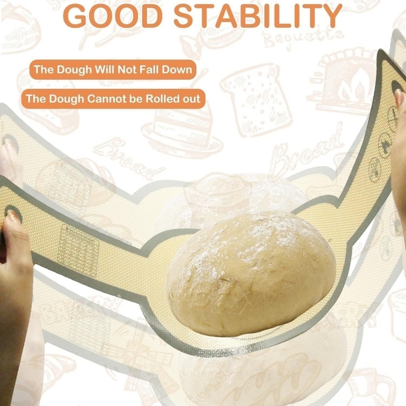 New Silicone bread sling Dutch oven liner , set of 2 pcs - Picture 7 of 7